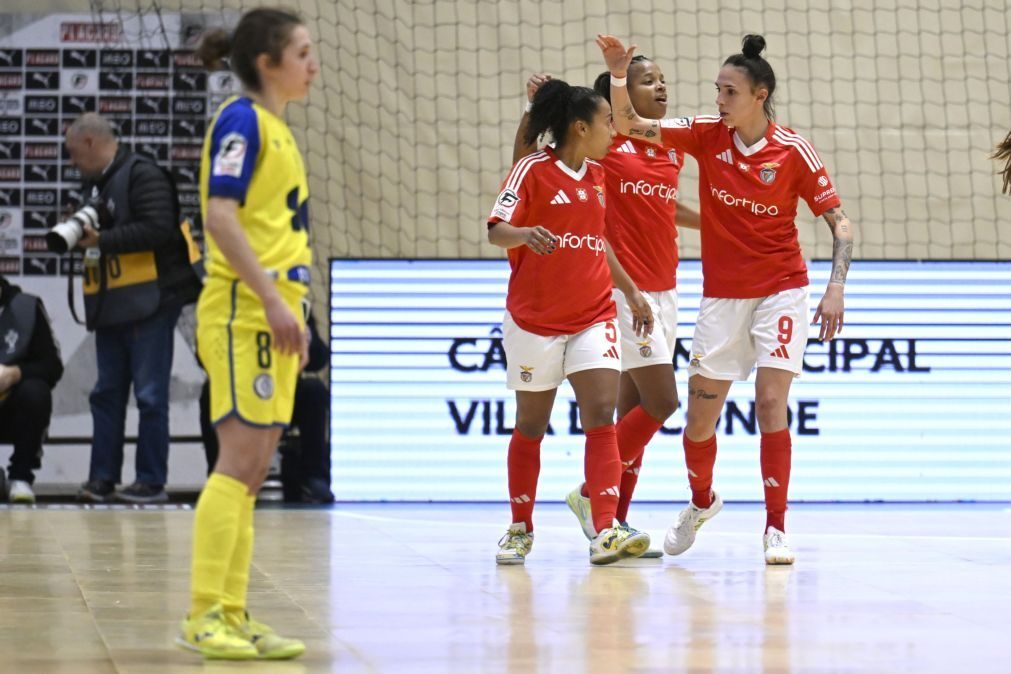 Benfica conquista Taça da Liga feminina de futsal no desempate por penáltis