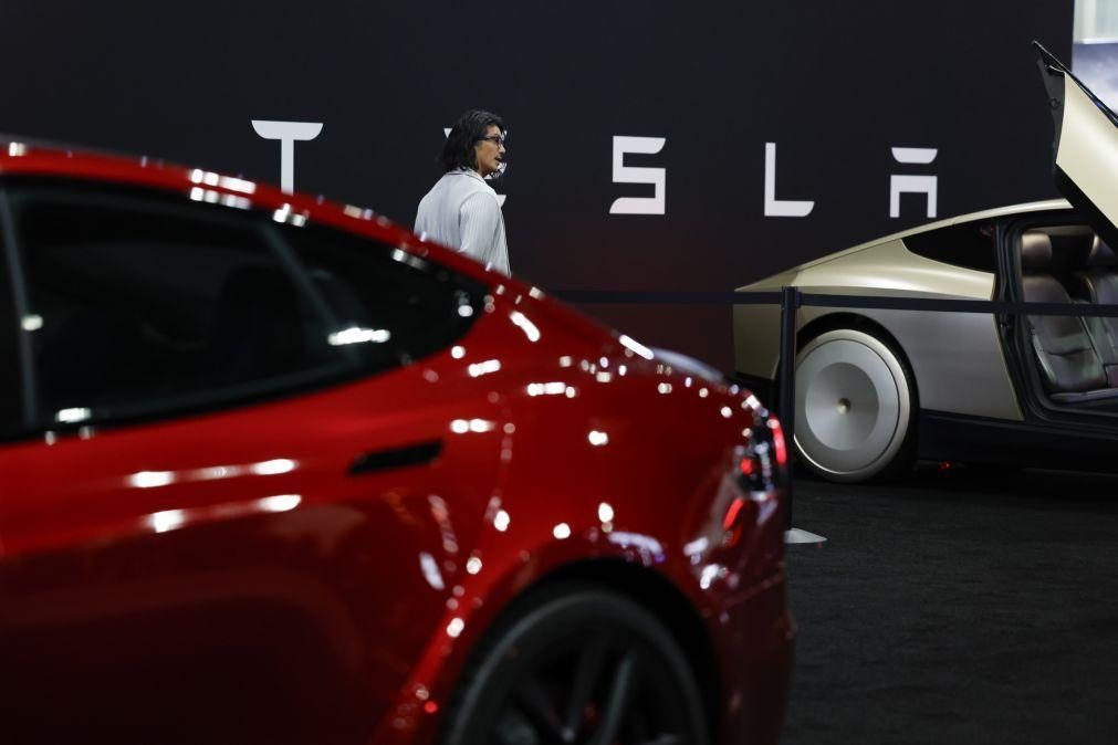 Vendas de veículos Tesla na UE caíram 50,3% em janeiro