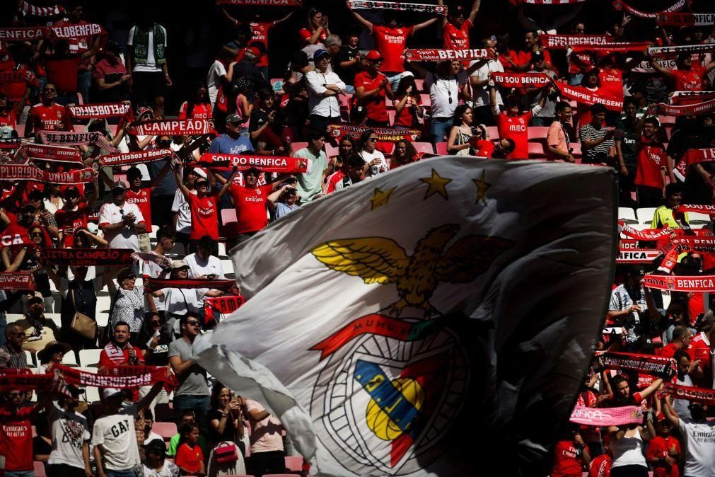 Benfica anuncia ter chegado aos 400 mil sócios