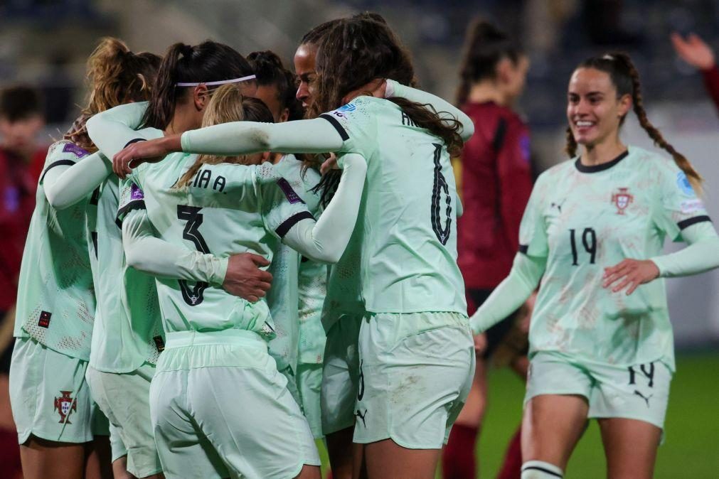 Portugal vence Bélgica na segunda jornada da Liga das Nações feminina