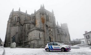 Guarda e Castelo Branco sob aviso amarelo devido a previsão de queda de neve