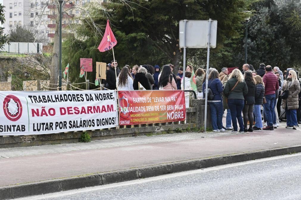 Trabalhadores da Nobre Alimentação cumprem 18.ª greve e admitem manifestar-se em Espanha