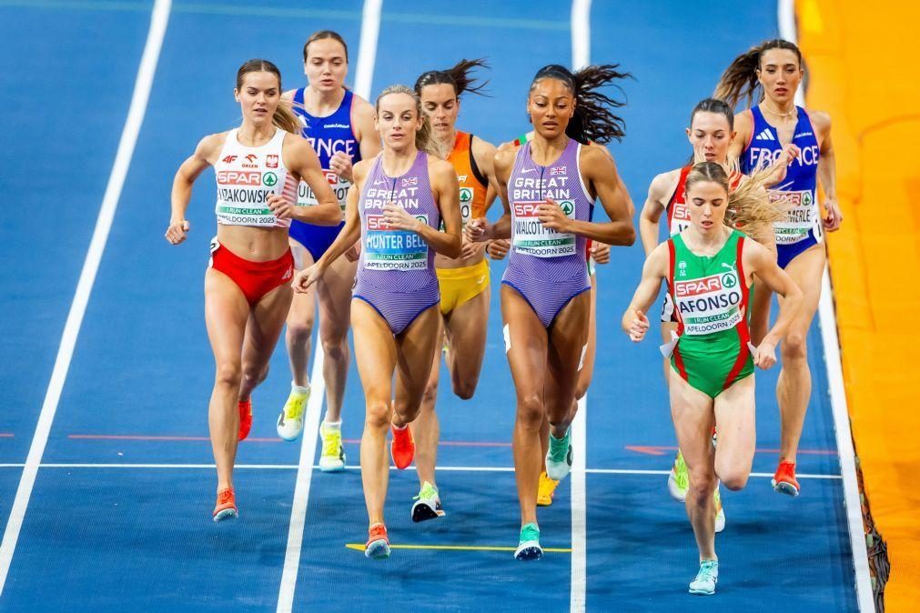 Salomé Afonso e Isaac Nader sorriram com o brilho de prata e bronze nos Europeus de atletismo