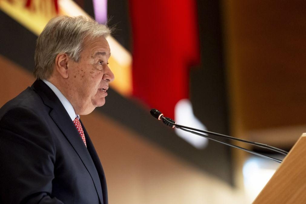 Guterres defende mundo onde as mulheres nunca vivam com medo