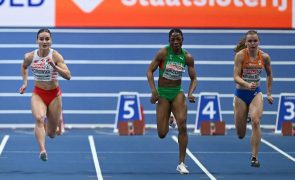 Lorene Bazolo fica pelas semifinais dos 60 metros dos Europeus de atletismo