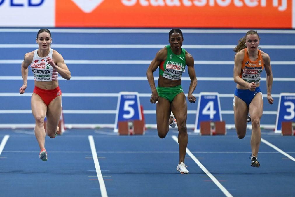 Lorene Bazolo fica pelas semifinais dos 60 metros dos Europeus de atletismo