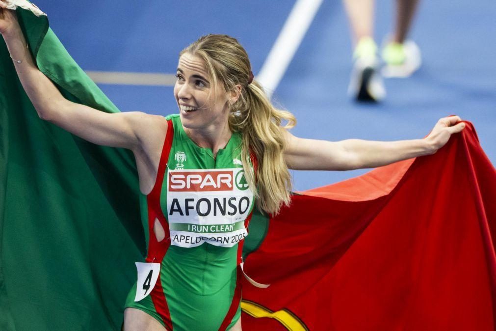 Salomé Afonso conquista bronze nos 3.000 metros depois da prata nos 1.500