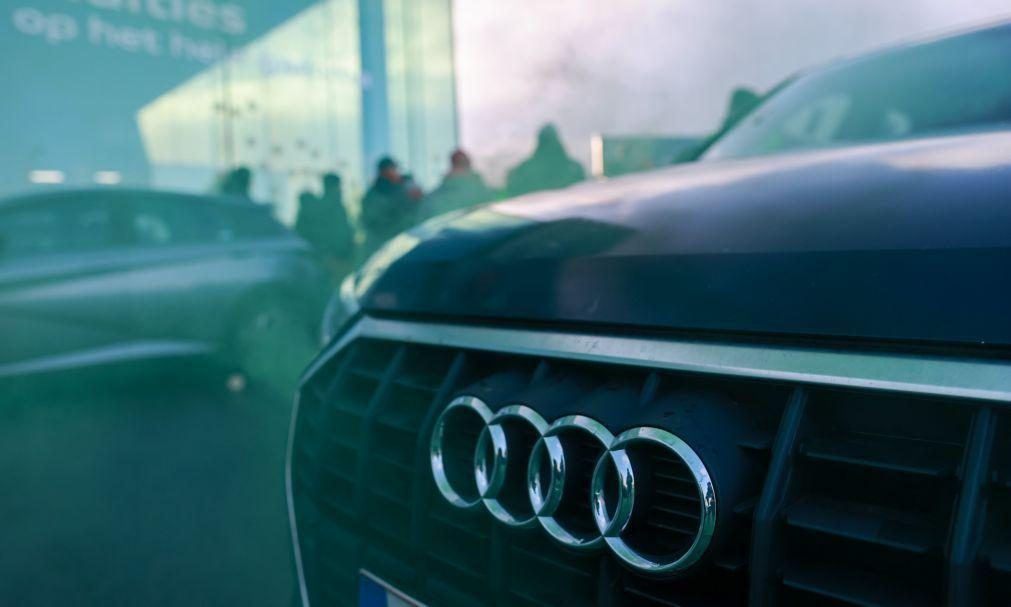 Lucros da Audi caem 33% para 4.189 ME em 2024