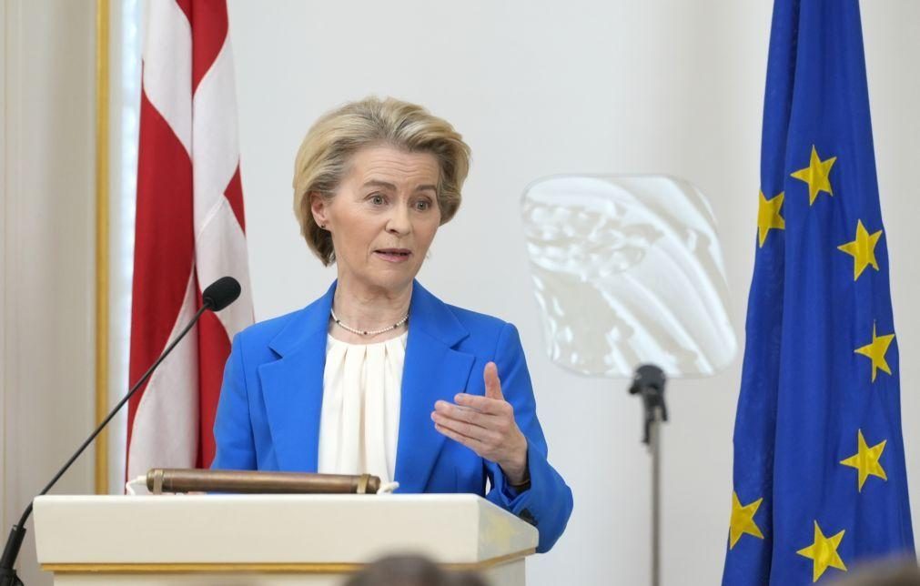 Von der Leyen quer base industrial de defesa pronta em 2030 para reforçar segurança da UE