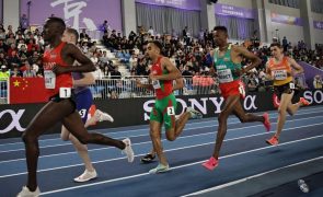 Isaac Nader na final dos 1.500 metros nos mundiais de atletismo