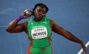 Jessica Inchude sexta na final do peso dos Mundiais de Atletismo, Auriol Dongmo oitava