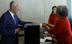 Marcelo apela ao voto e lembra que não pode haver eleições nos próximos 12 meses