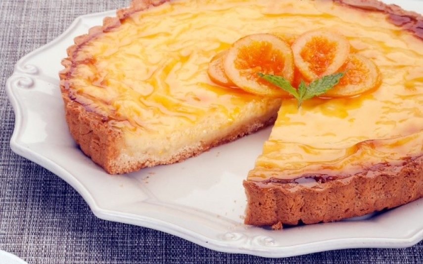 Tarte de laranja Sobremesa perfeita