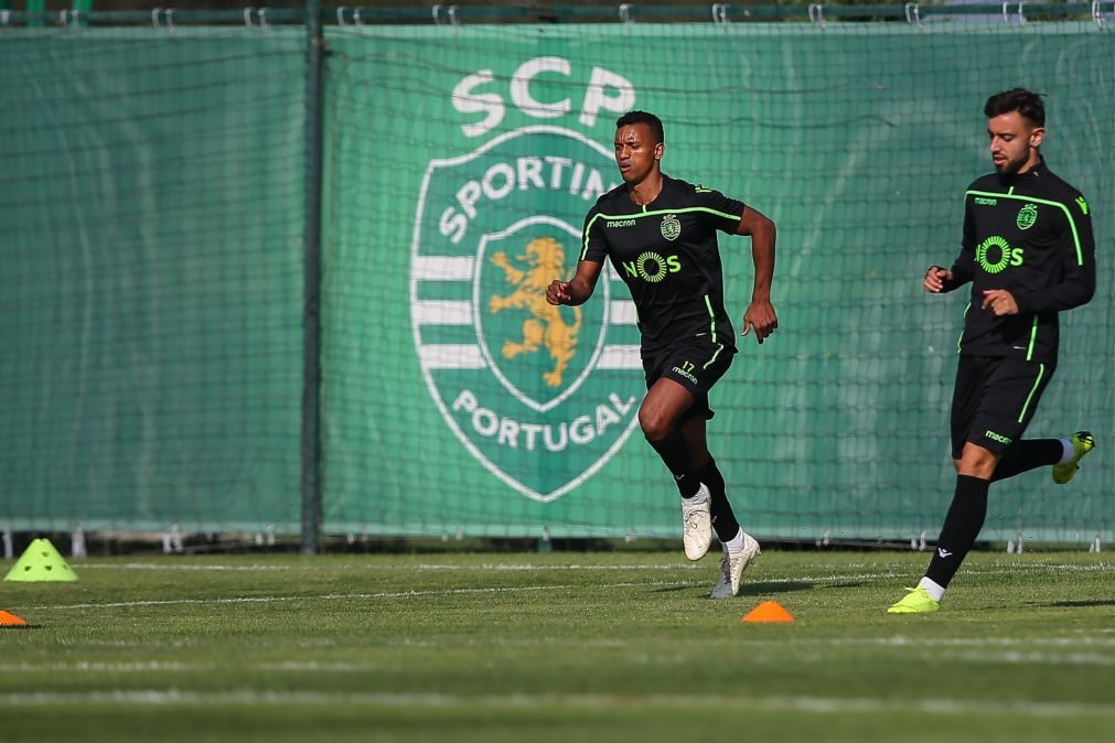 Sporting prepara jogo da Taça de Portugal com Bruno Fernandes e Lumor integrados