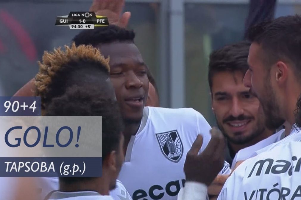 Vitória de Guimarães vence Paços de Ferreira com golo ao cair do pano [vídeo]