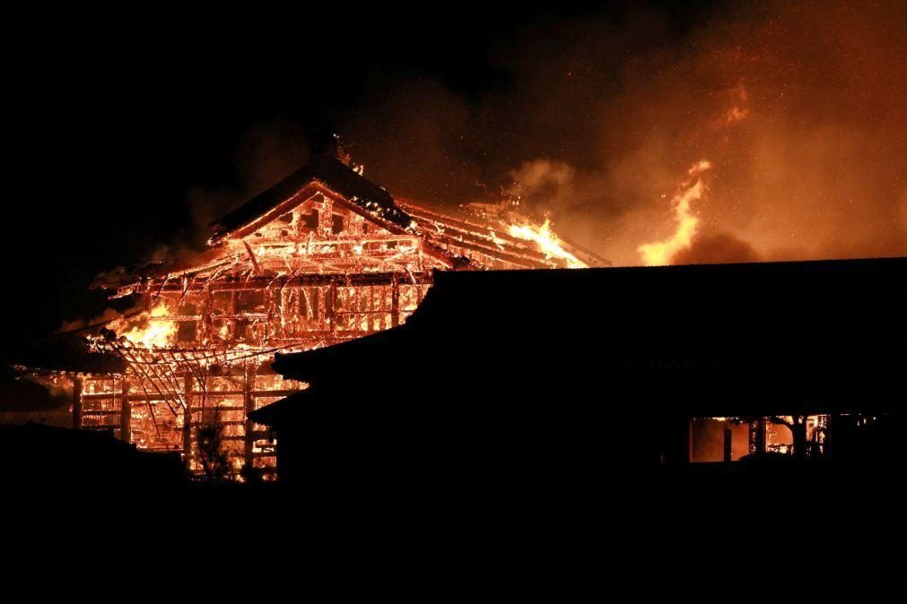 Incêndio atinge património da UNESCO