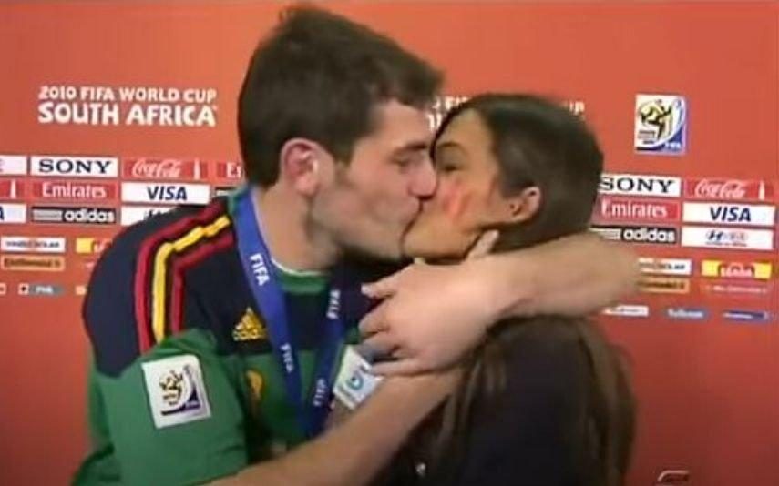 Iker Casillas revela reação dos filhos ao ver o «beijo histórico» com Sara Carbonero