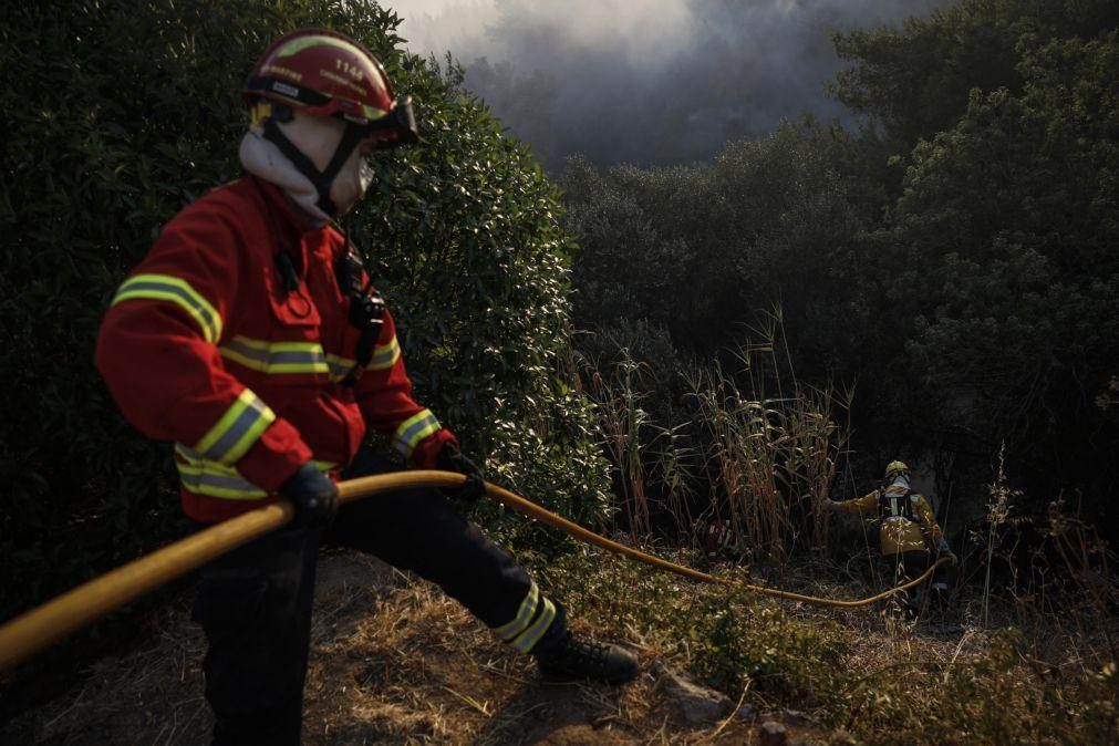 Fogo da Covilhã tem uma frente ativa e não há povoações em perigo