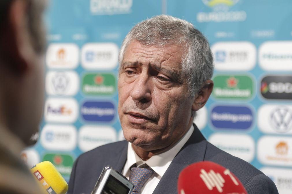 Fernando Santos assume convocatória 