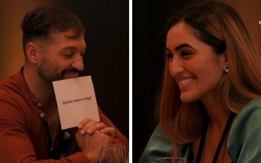 Big Brother. André surpreende Zena com pedido de namoro arrebatador