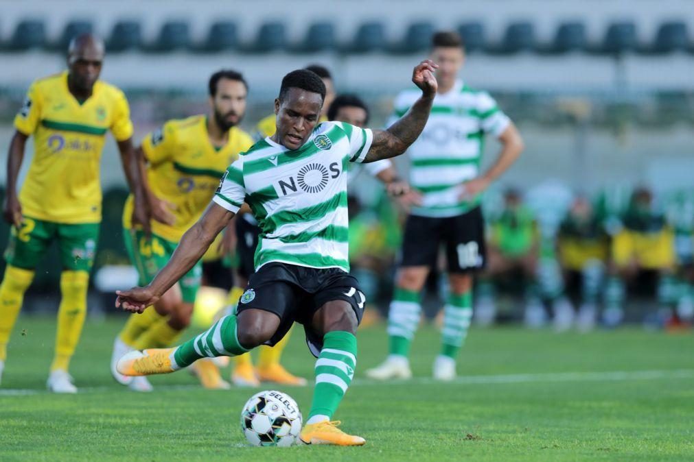 Jovane Cabral regressa aos treinos do Sporting de forma limitada