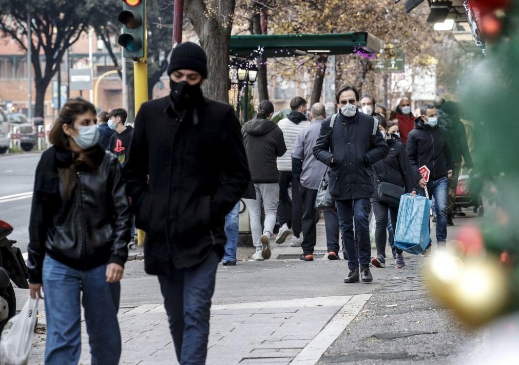 Covid-19: Itália registou 8.585 novos casos nas últimas 24 horas