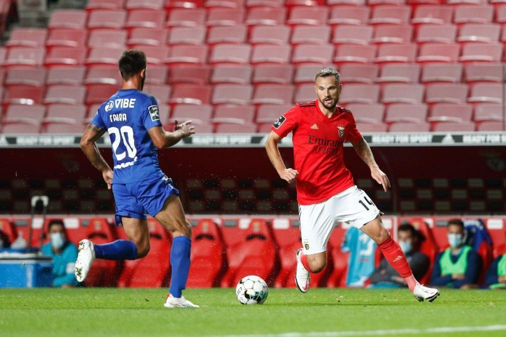 Covid-19: Seferovic e João Ferreira com testes positivos no Benfica