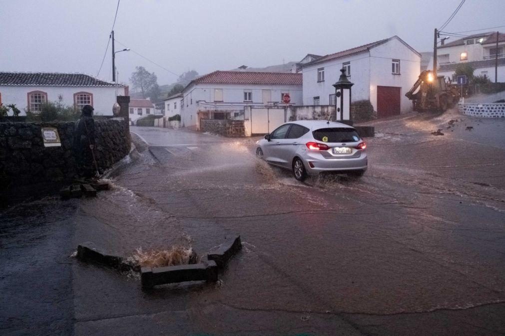 Proteção Civil dos Açores alerta para previsões de chuva forte em sete ilhas