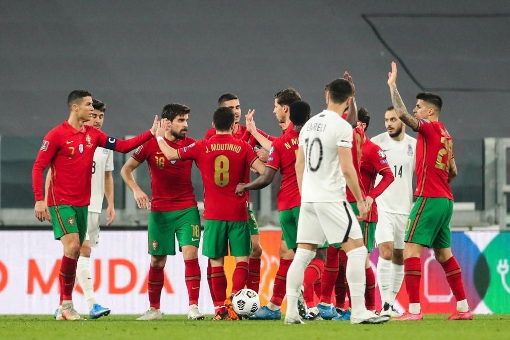 Portugal desinspirado vence Azerbaijão com autogolo de Medvedev