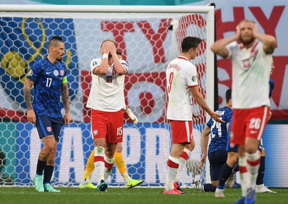 Euro2020: Polónia de Paulo Sousa derrotada na estreia pela ...