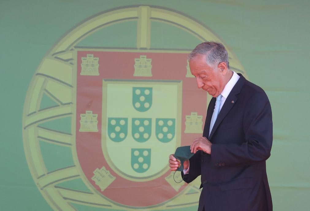 Marcelo pede que portugueses tenham 