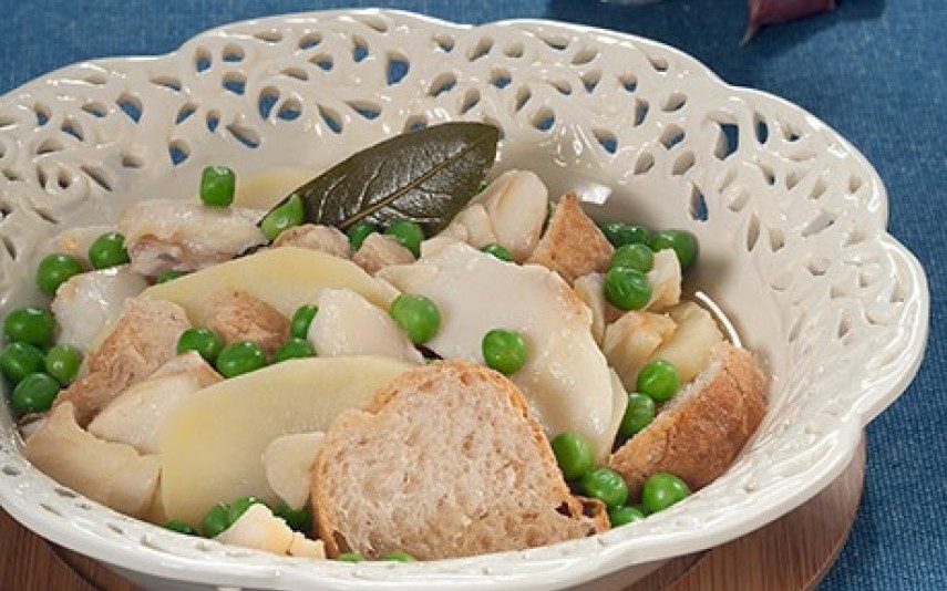 Açorda de bacalhau Cozinha tradicional