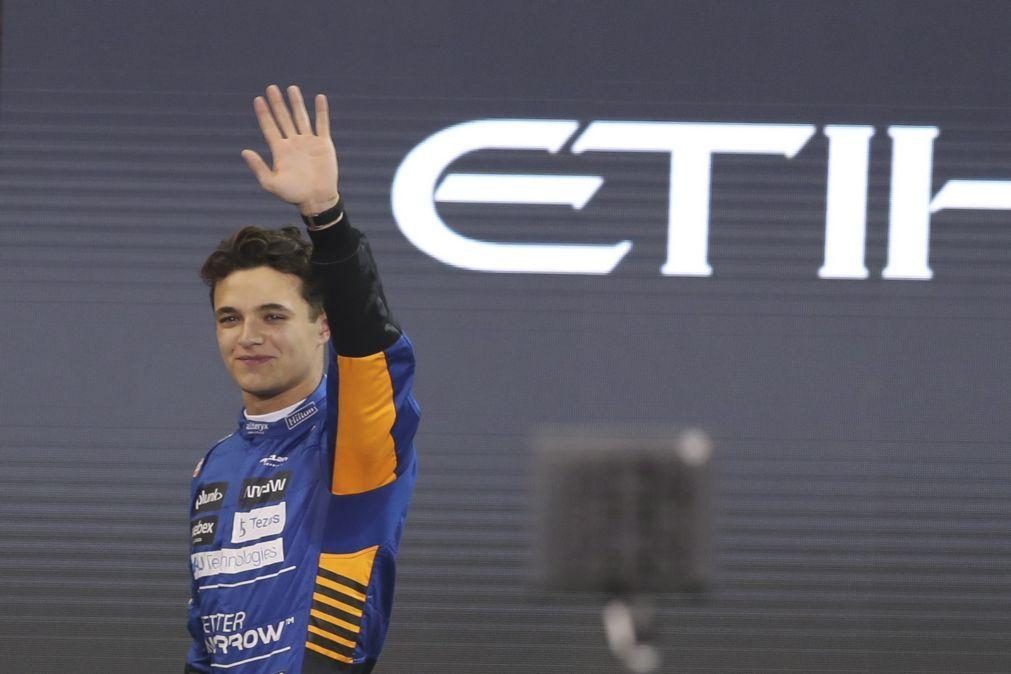 Lando Norris renova com a equipa de Fórmula 1 da McLaren até 2025