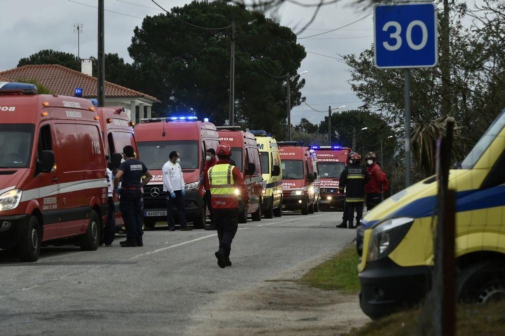 Explosão em habitação faz várias vítimas em Nelas