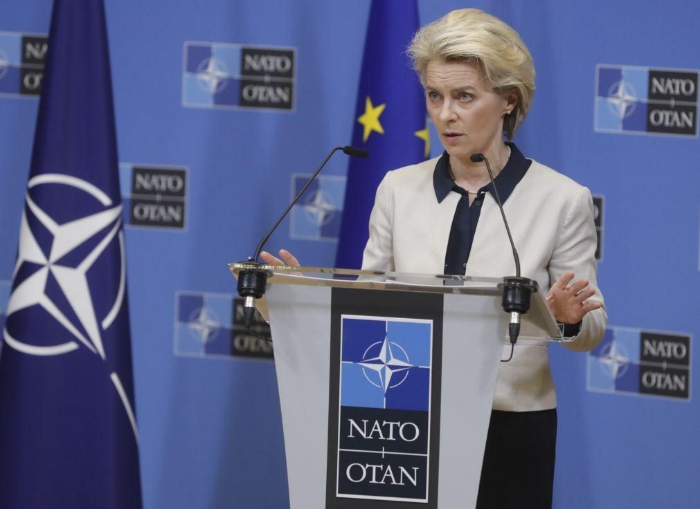 Ucrânia: Von der Leyen garante a PR ucraniano 