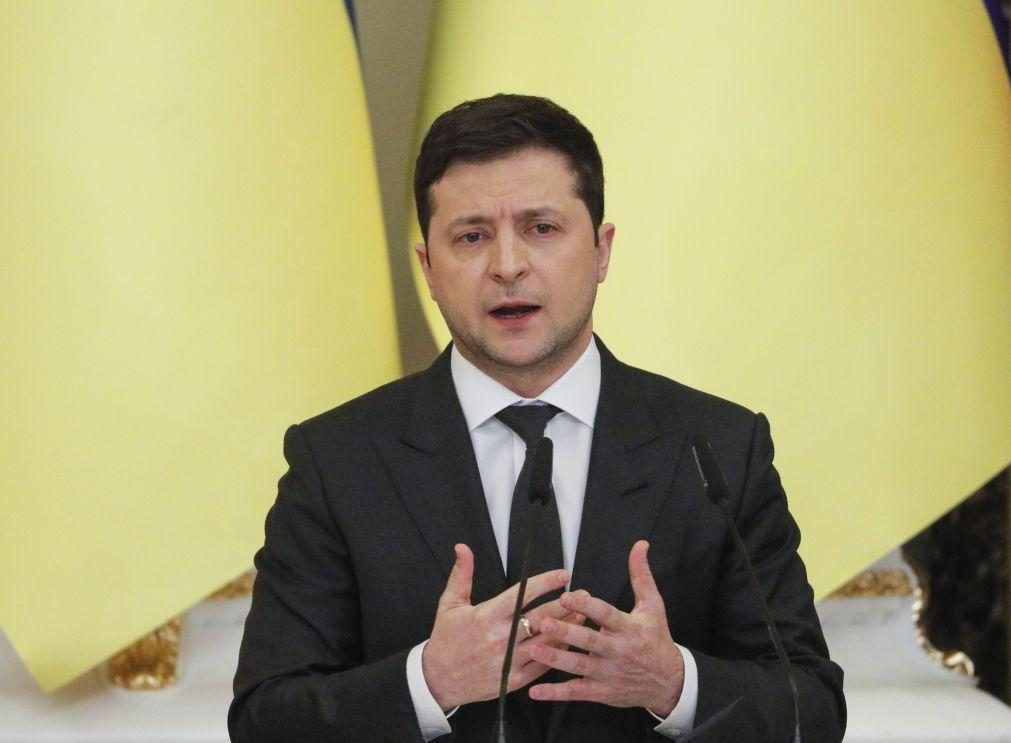 Ucrânia: Zelensky quer 