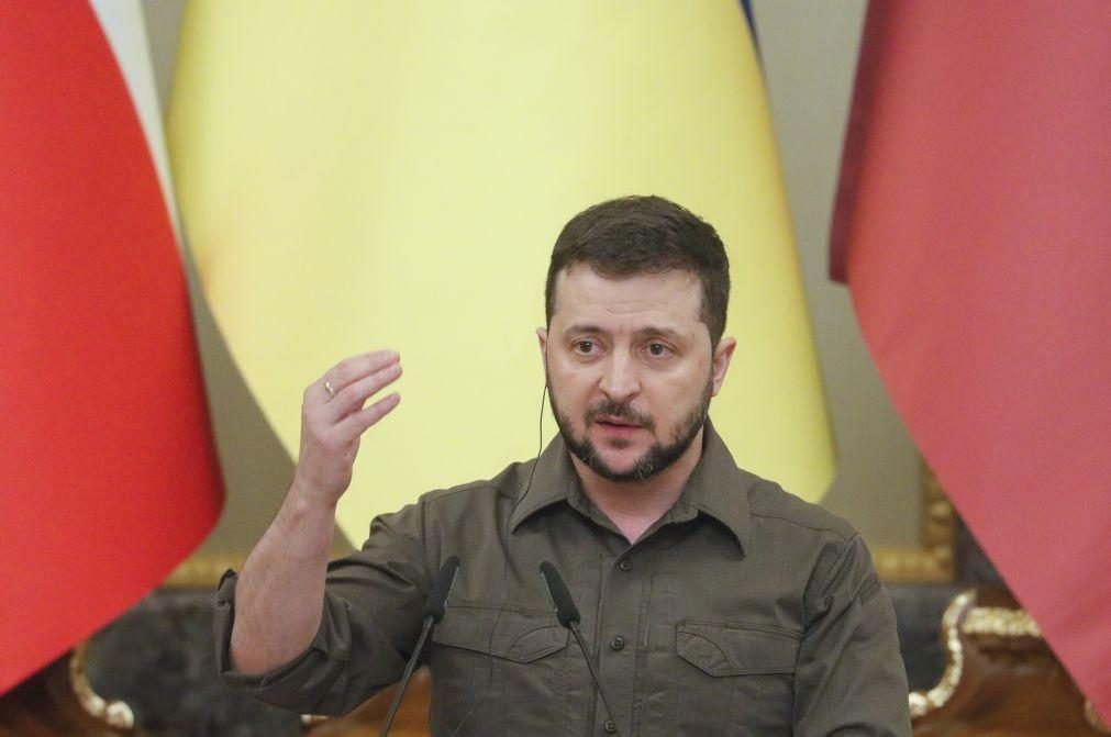 Sessão solene com Zelensky passa para as 17h00 na quinta-feira