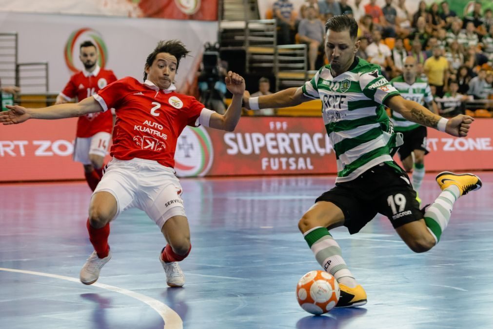 Sporting leva a melhor no 'derby' e vence a Supertaça